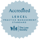 Law Society Lexcel accreditation logo